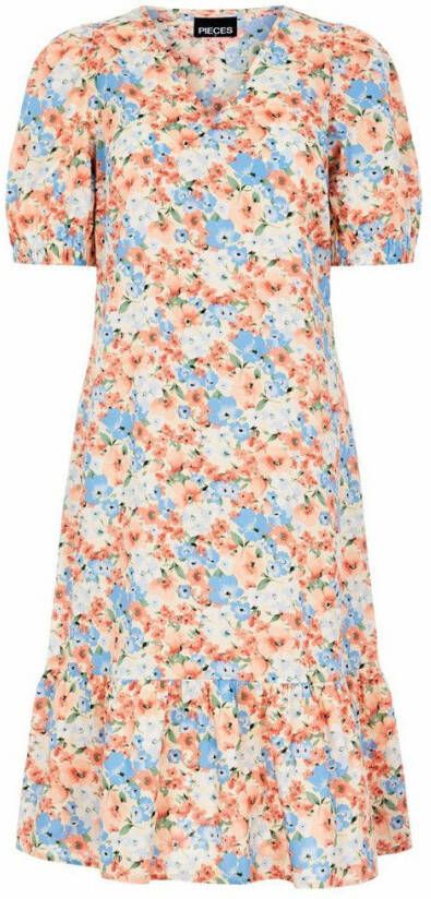 Pieces Midi jurk bedrukt