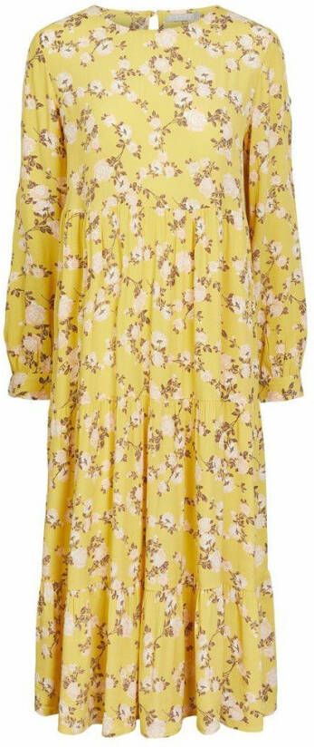 Pieces Midi jurk bloemenprint
