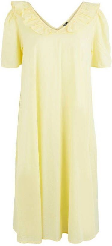 Pieces Midi jurk pcshella