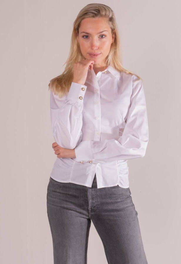 pinko Cornelie blouse wit 1G18Cg Y817 Z04 , Wit, Dames
