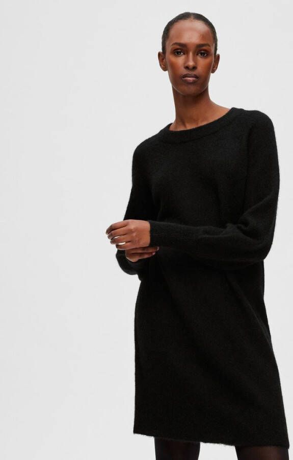 Selected Femme Gebreide jurk alpacawolmix petite