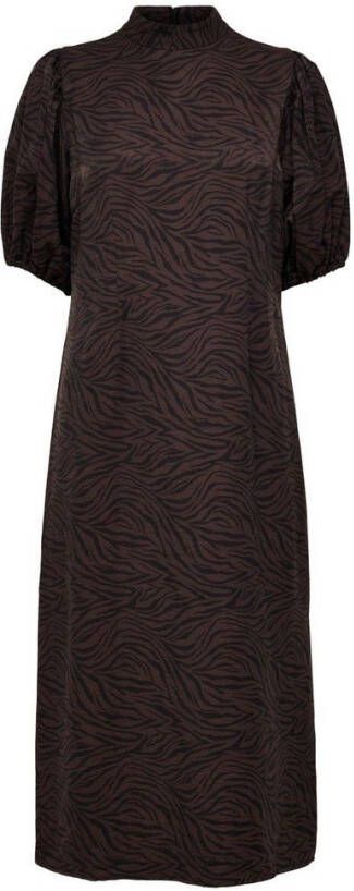Selected Femme Midi jurk korte mouwen