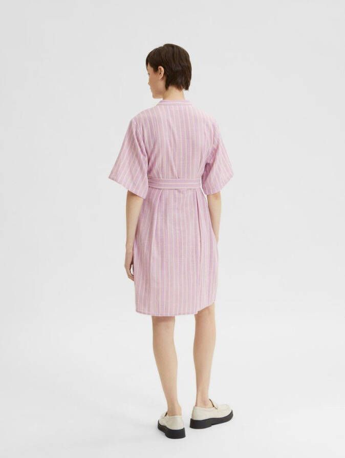 Selected Femme Helina 2/4 Short Dress , Roze, Dames