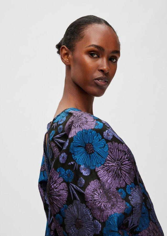 Selected Femme Mini jurk petite jacquard