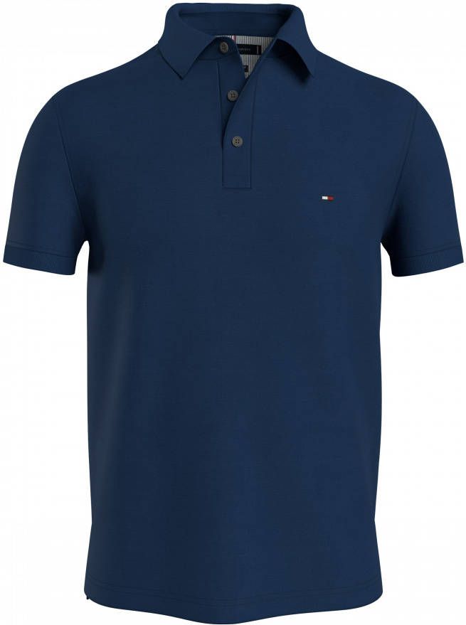 Tommy Hilfiger Slim fit polo van piqué, katoen met logoborduring