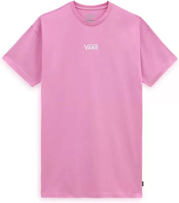 Vans Jurk vrouw wm center vee tee dress vn0a4ru2blh