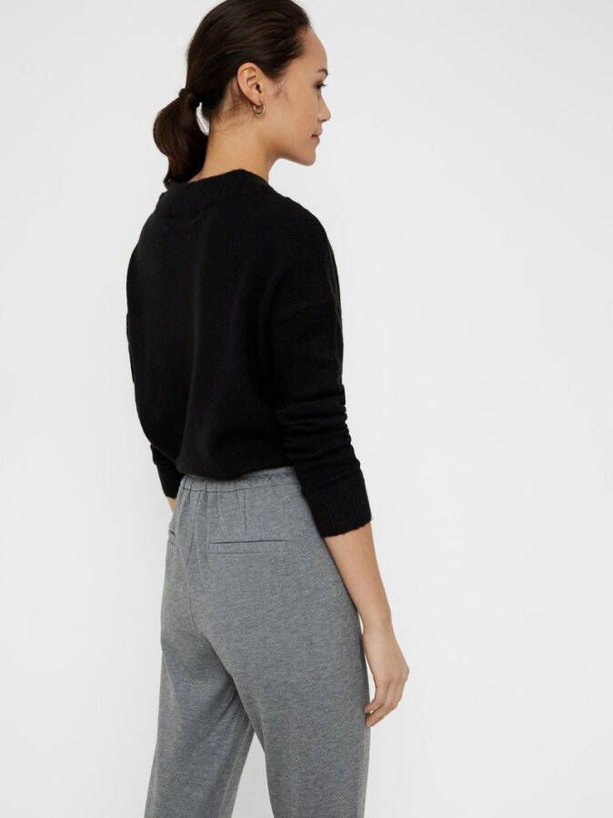 Vero Moda Broek mid waist loose strik enkellange