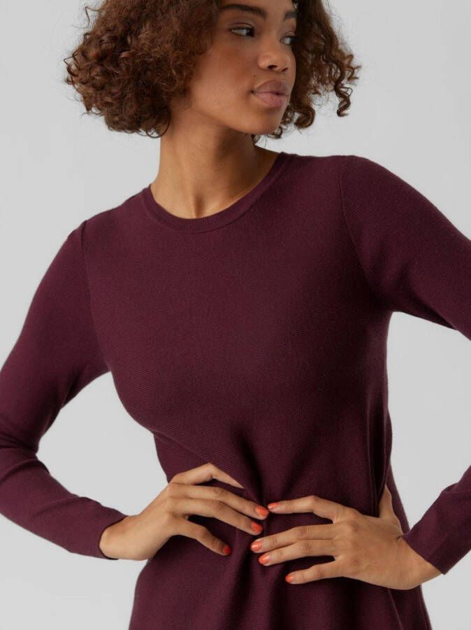 Vero Moda Tricotjurk VMNANCY LS KNIT DRESS