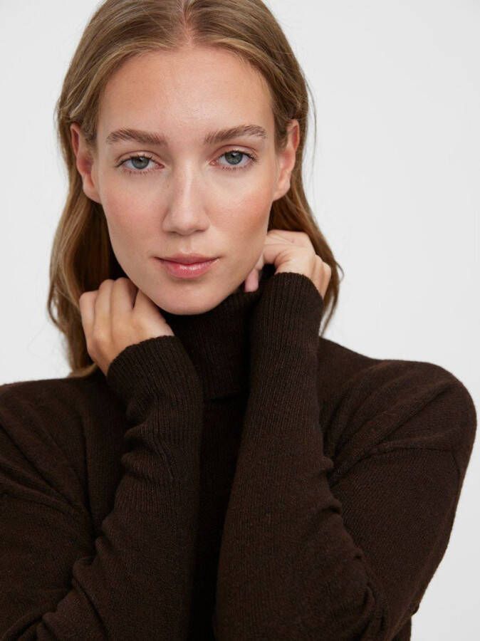Vero Moda Gebreide jurk rolkraag
