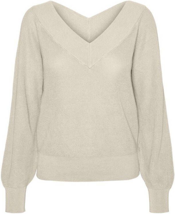 Vero Moda Gebreide trui lange mouwen v hals