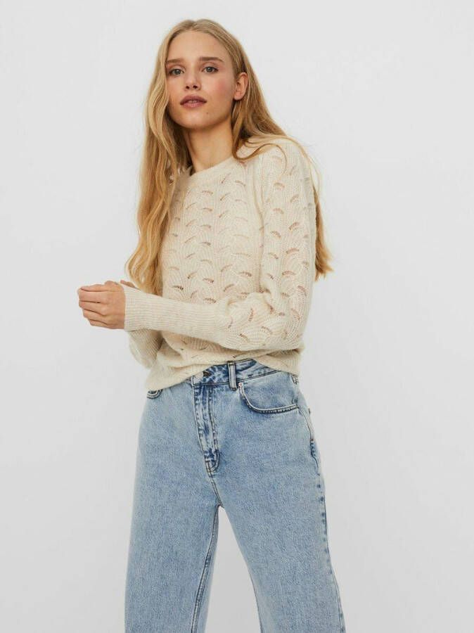 Vero Moda Gebreide trui ronde hals