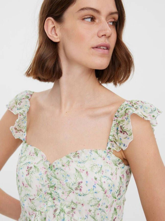 Vero Moda Jurk ruches lange