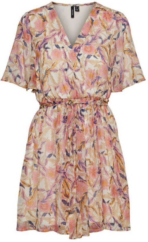 Vero Moda Korte jurk wikkel detail