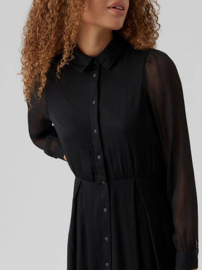 Vero Moda Vmkaya fall ls calf shirt dress wvn