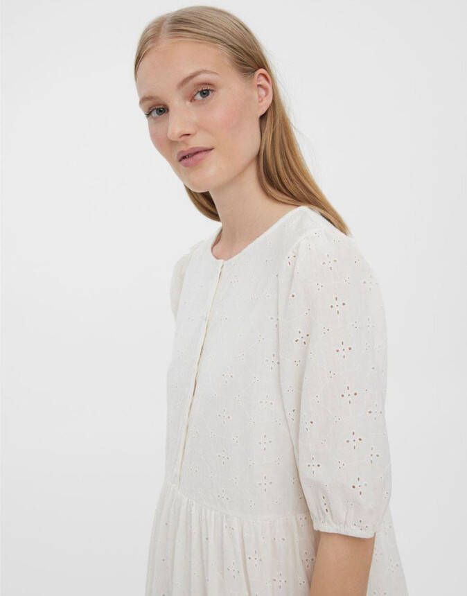 Vero Moda Maxi jurk geborduurde details