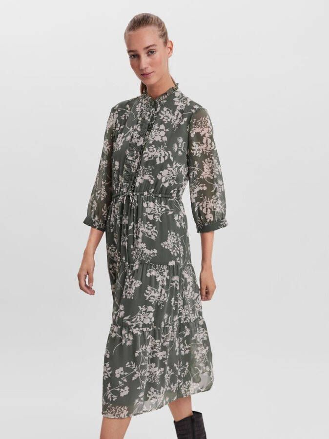 Vero Moda Midi jurk VMDINO 3/4 CALF DRESS WVN