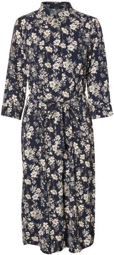 Vero Moda Midi jurk bedrukte midi