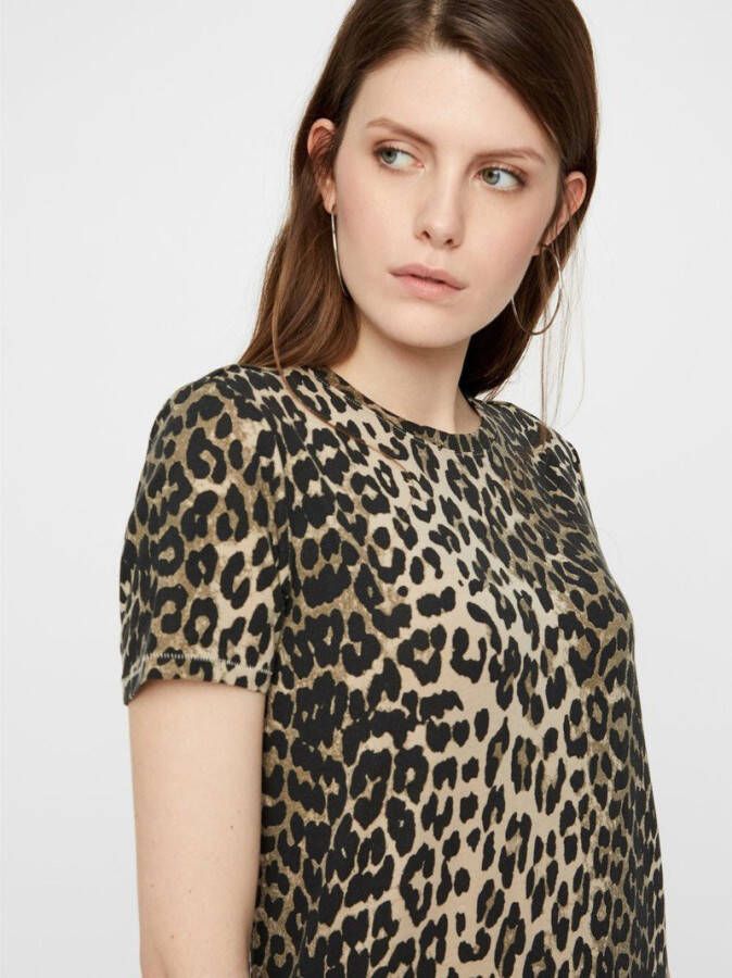 AWARE by VERO MODA jurk met panterprint