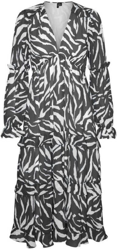 Vero Moda Midi jurk ruches