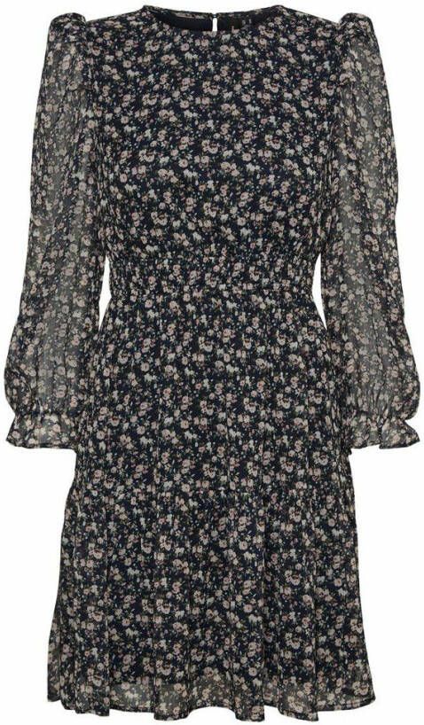 Vero Moda Mini jurk bedrukte longsleeve