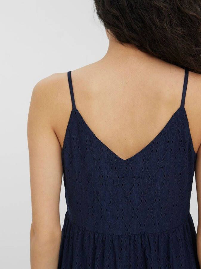 Vero Moda Mouwloze jurk broderie anglaise