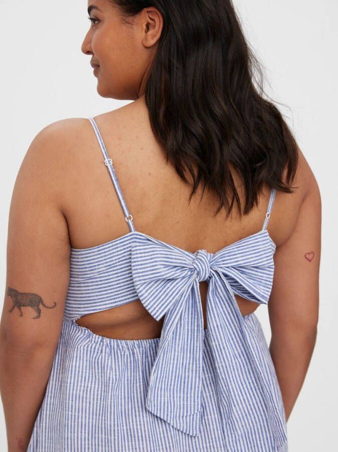 Vero Moda Mouwloze jurk gestreepte