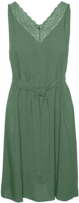Vero Moda Mouwloze jurk kanten v hals