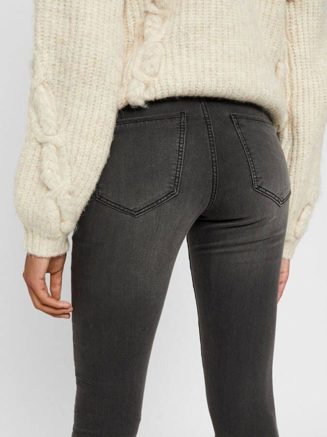 Vero Moda Slim fit jeans Vmtanya Regular Waist , Grijs, Dames
