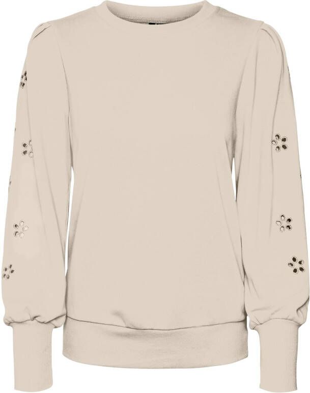 Vero Moda Vmfortune l/s embrodery sweat exp
