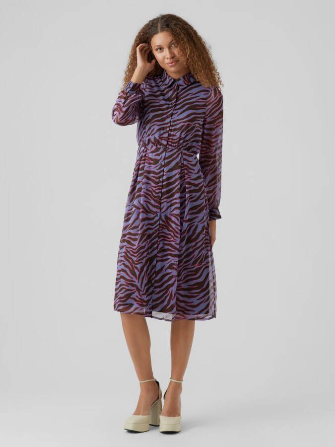 Vero Moda Vmkaya fall ls calf shirt dress wvn