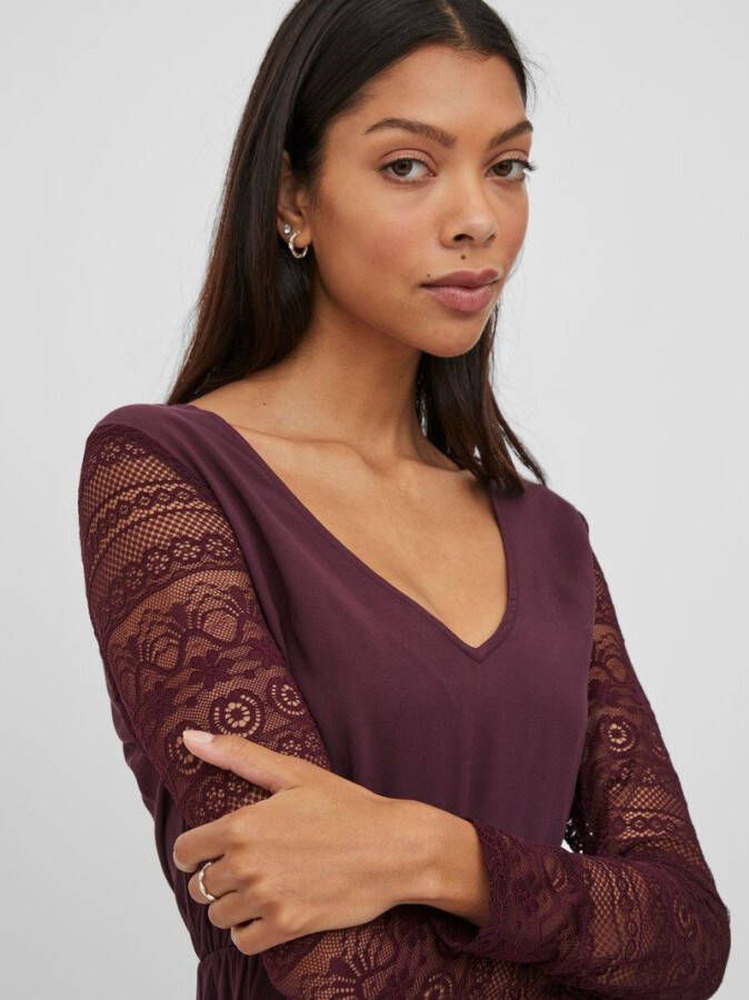 Vila Jurk met lange mouwen kanten