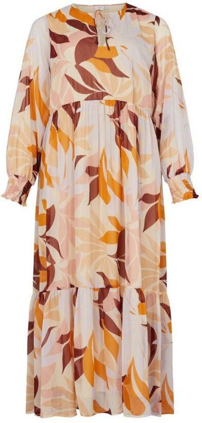 Vila Maxi jurk curve print