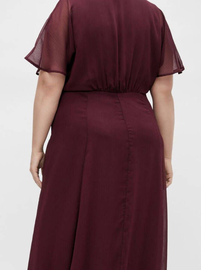 Vila Maxi jurk curve v hals