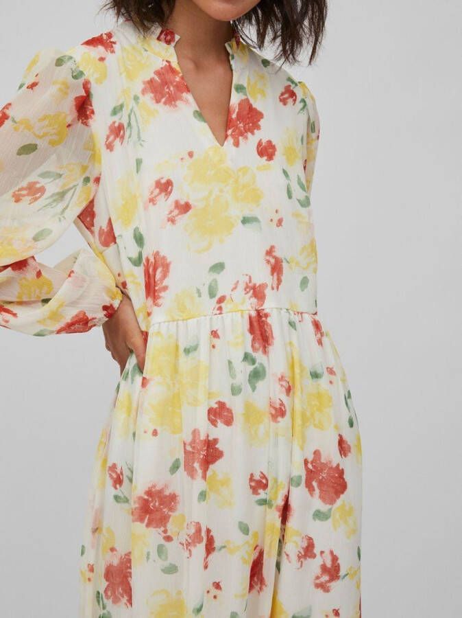 Vila Maxi jurk petite bloemen