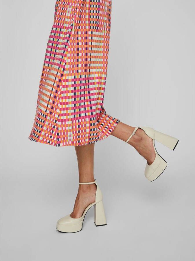 Vila Midi jurk 3/4 mouwen