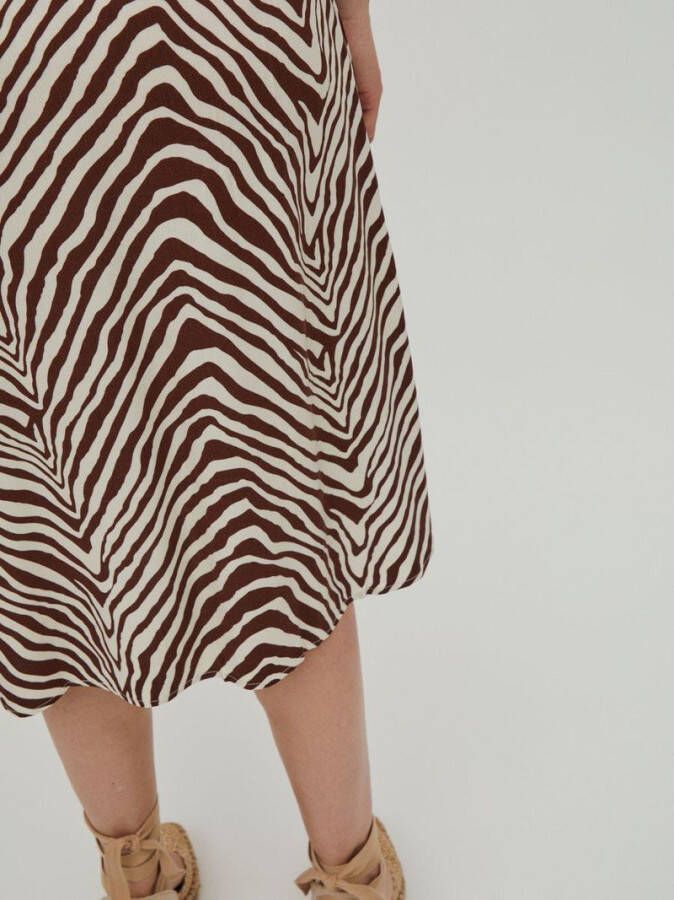 Vila Midi jurk 3/4 mouwen