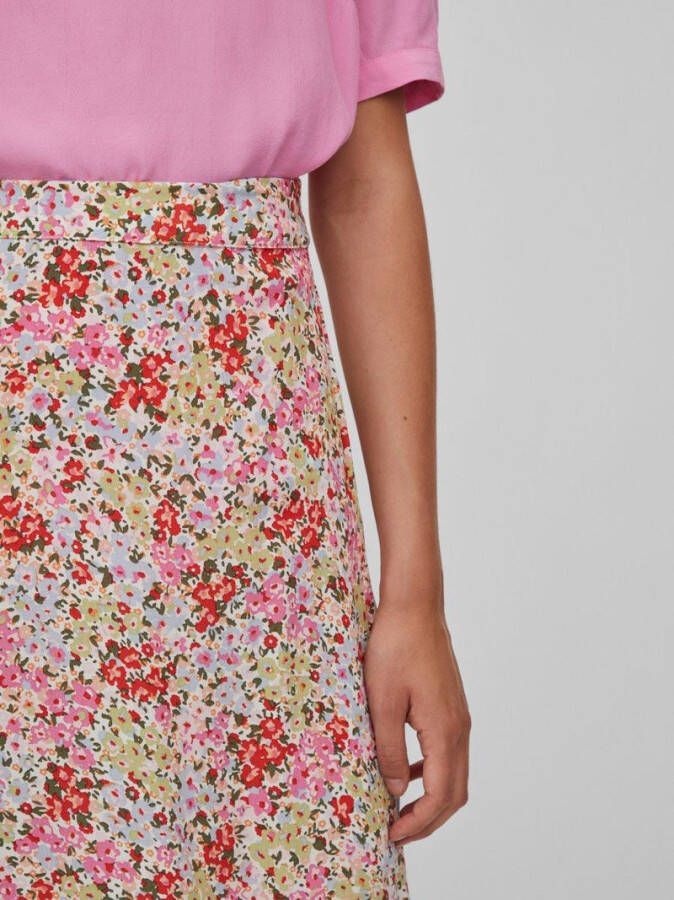Vila Midi jurk high waist