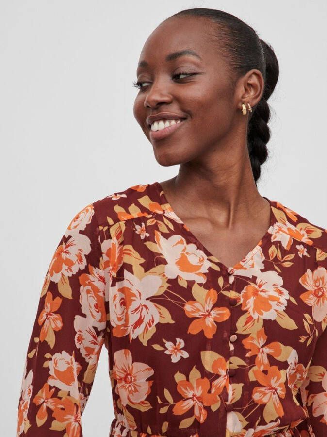 Vila Midi jurk petite bloemen