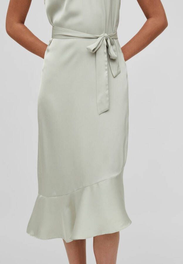 Vila Midi jurk strap