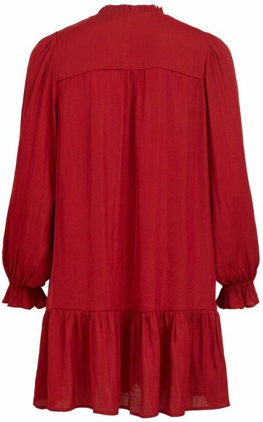 Vila Mini jurk ruches