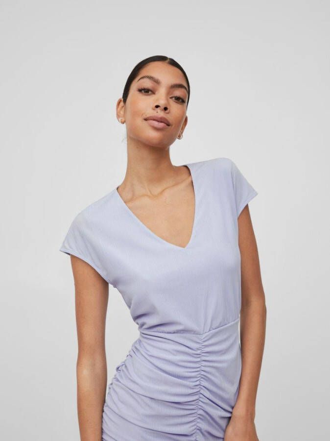 Vila Mini jurk ruches