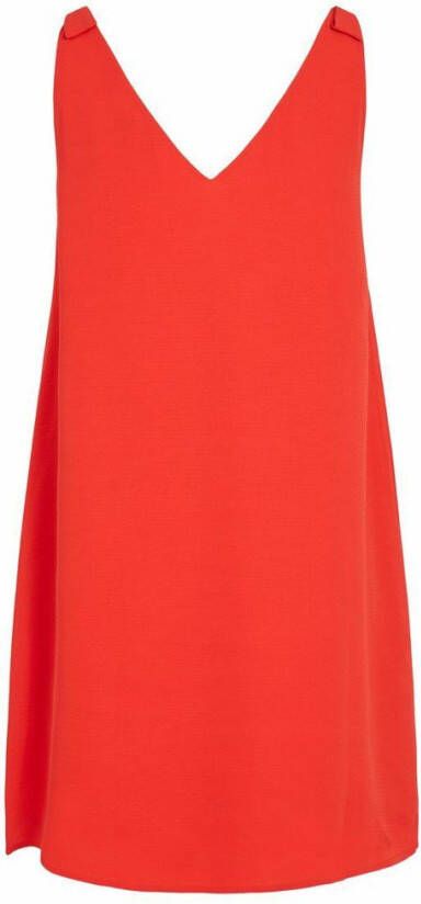 Vila Mini jurk v hals strik