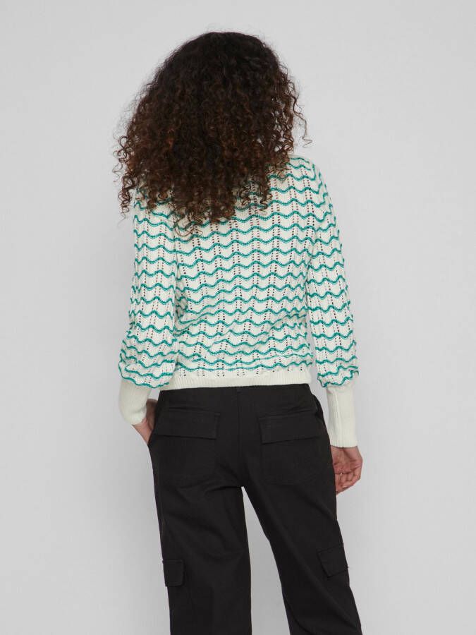 Vila Vialeria l/s stripe knit top