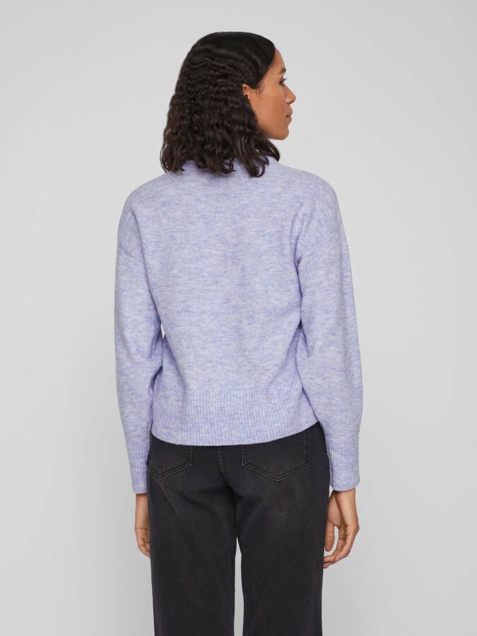 Vila Vimathilda o neck l/s knit top/su/p