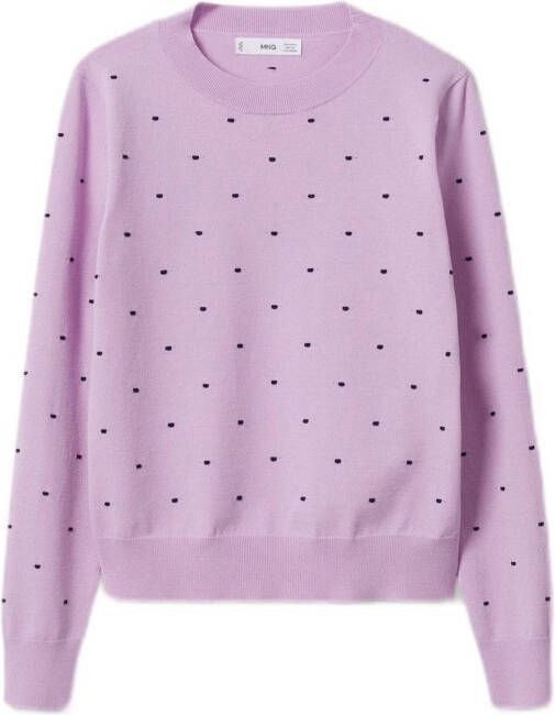 Mango Paquita fijngebreide pullover met borduring