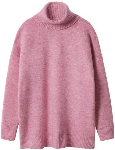 Mango Donatella oversized fijngebreide coltrui