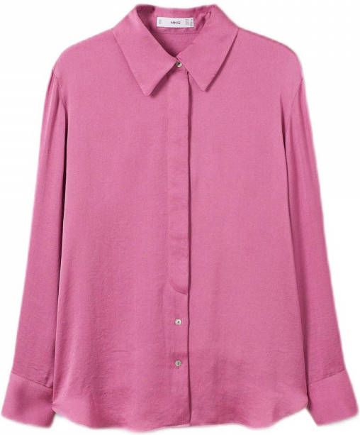 Mango Soepelvallende satijnen blouse