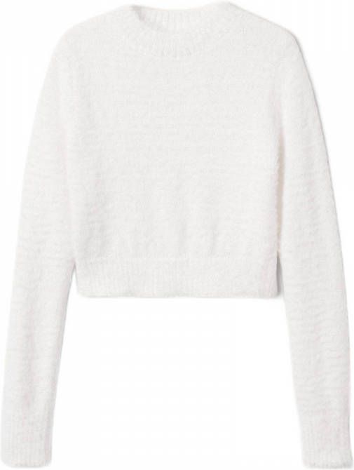 Mango Mayonesa fijngebreide cropped trui