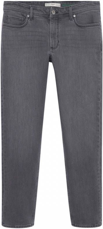 Mango Jan slim fit jeans met stretch en gekleurde wassing