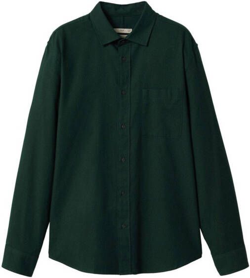 Mango Ios slim fit overhemd met borstzak